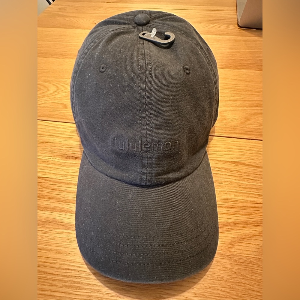 $34 lululemon classic ball cap *wash black L/XL